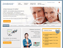 Tablet Screenshot of diabass.com